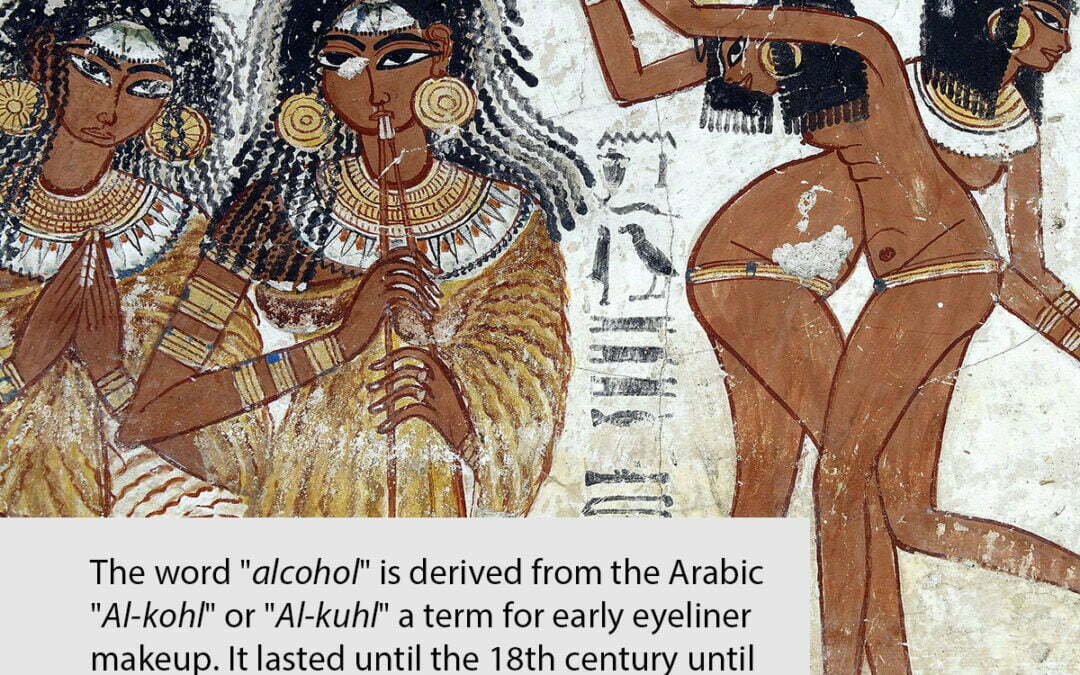 Al-kuhl, al-kohl, alcohol