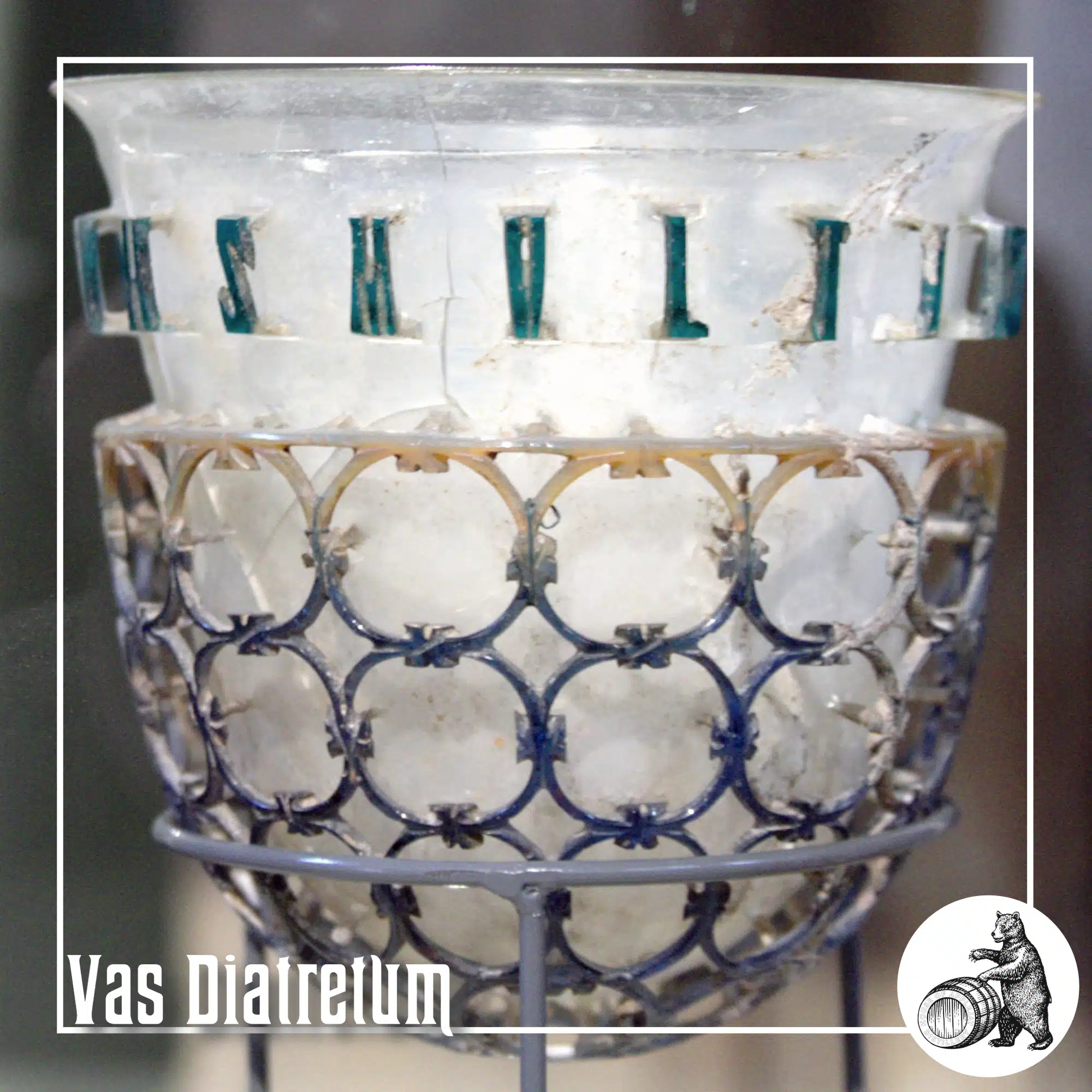 Diatret glass Carole Raddato from FRANKFURT, Germany, CC BY-SA 2.0, via Wikimedia Commons