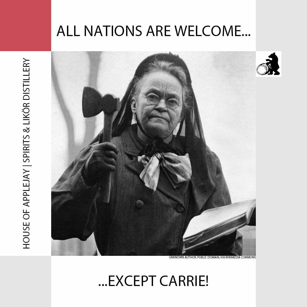 All Nations Welcome Except Carrie