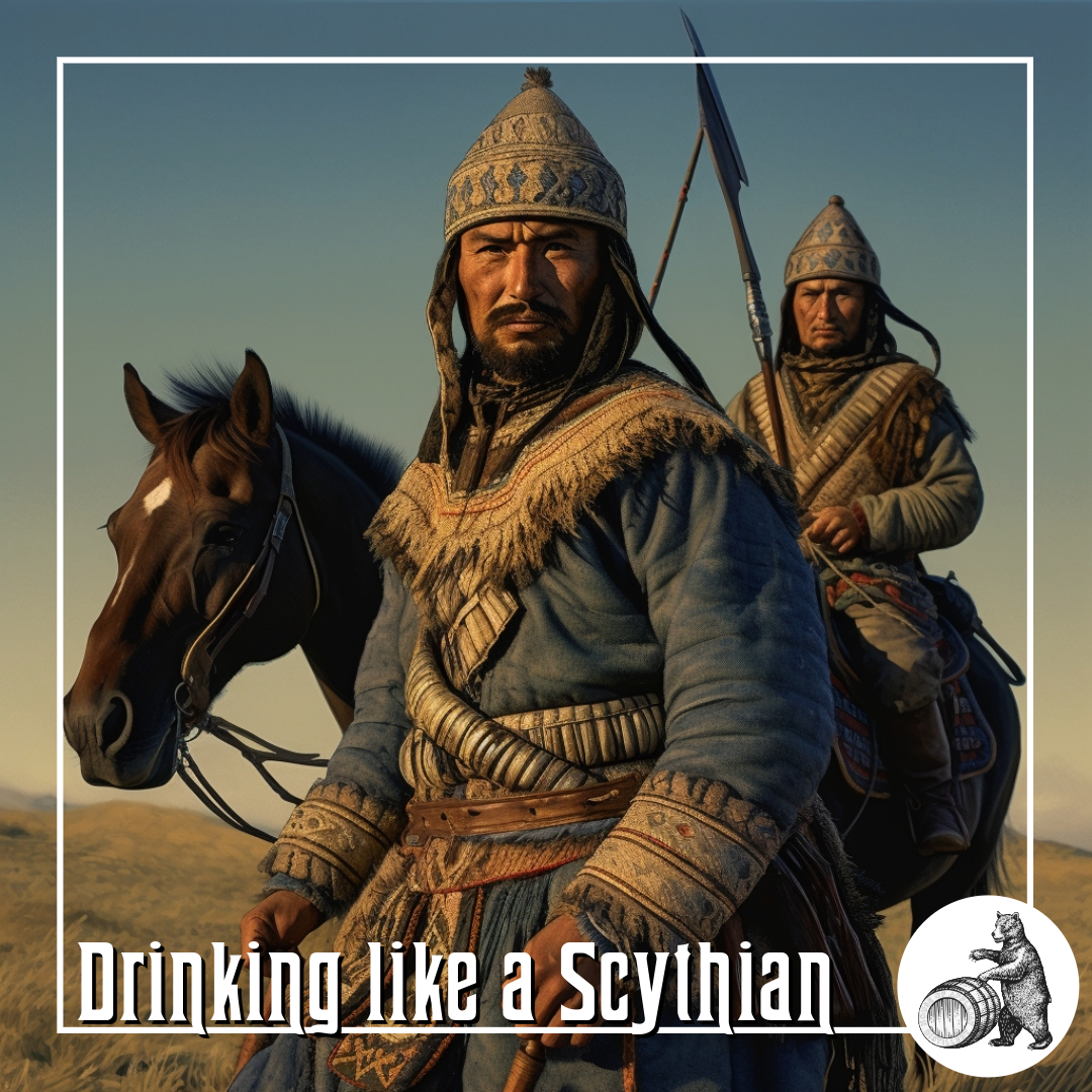 Drinking Like A Scythian (c) House Of Applejay, Inc.
