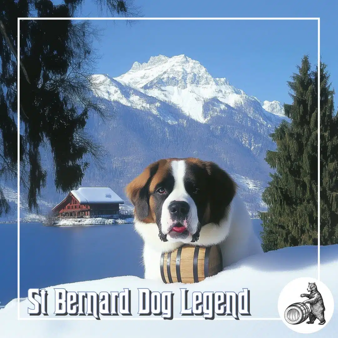 St Bernhard Dog Legend (c) House Of Applejay, Inc