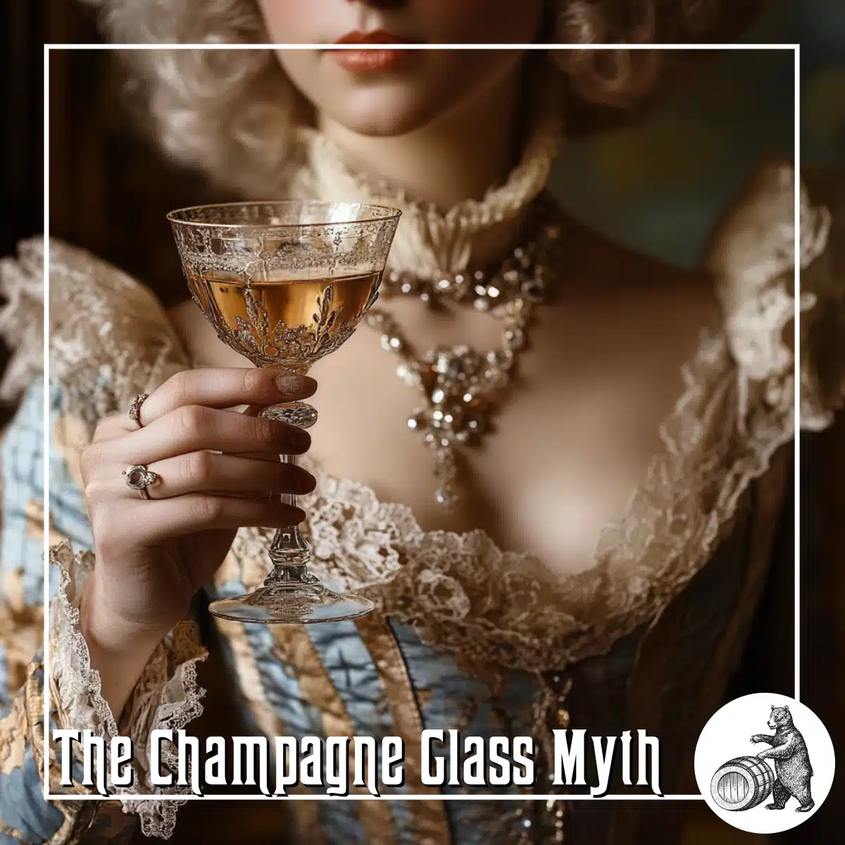 The Champagne Glass Myth