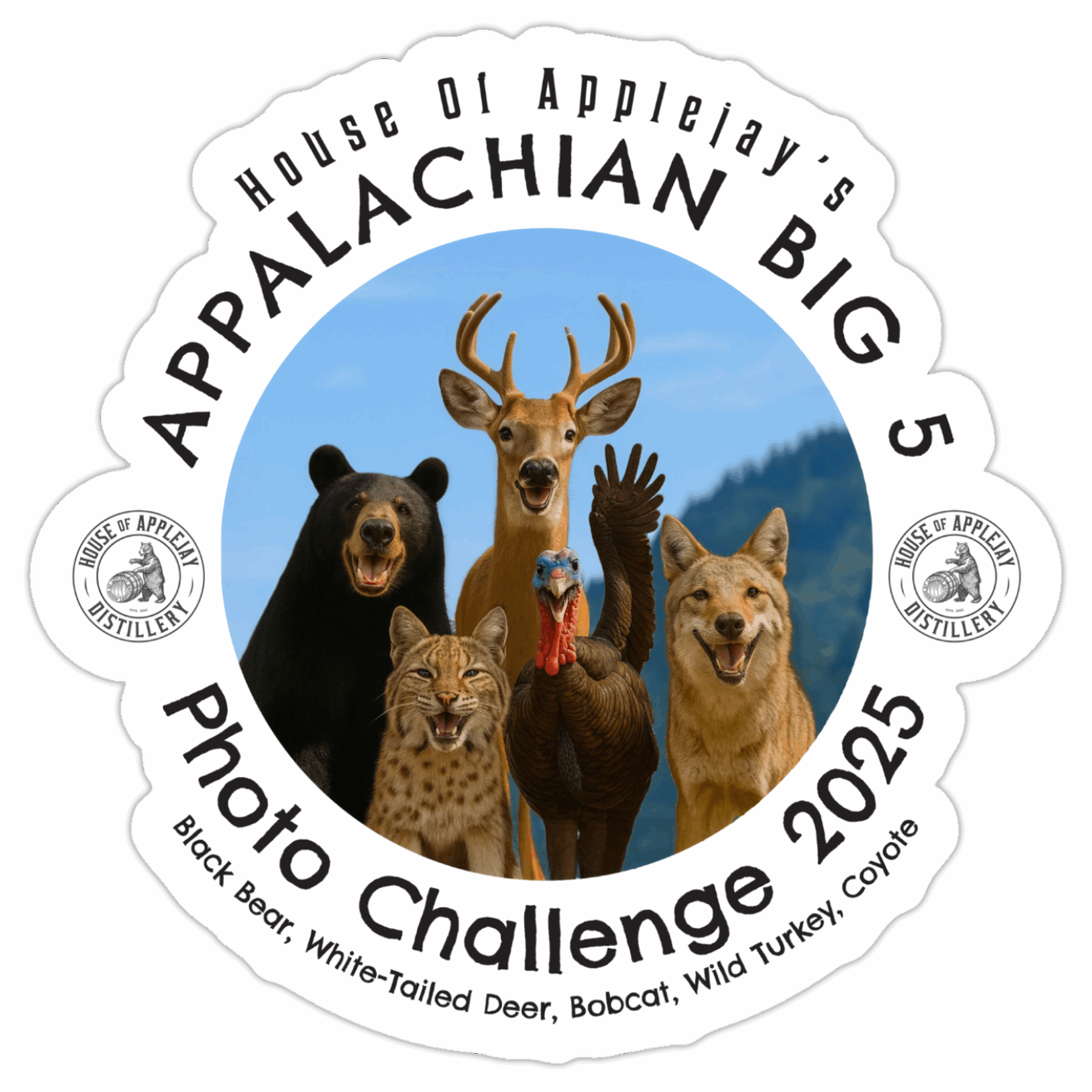 Appalachian BIG 5 (c) House Of Applejay