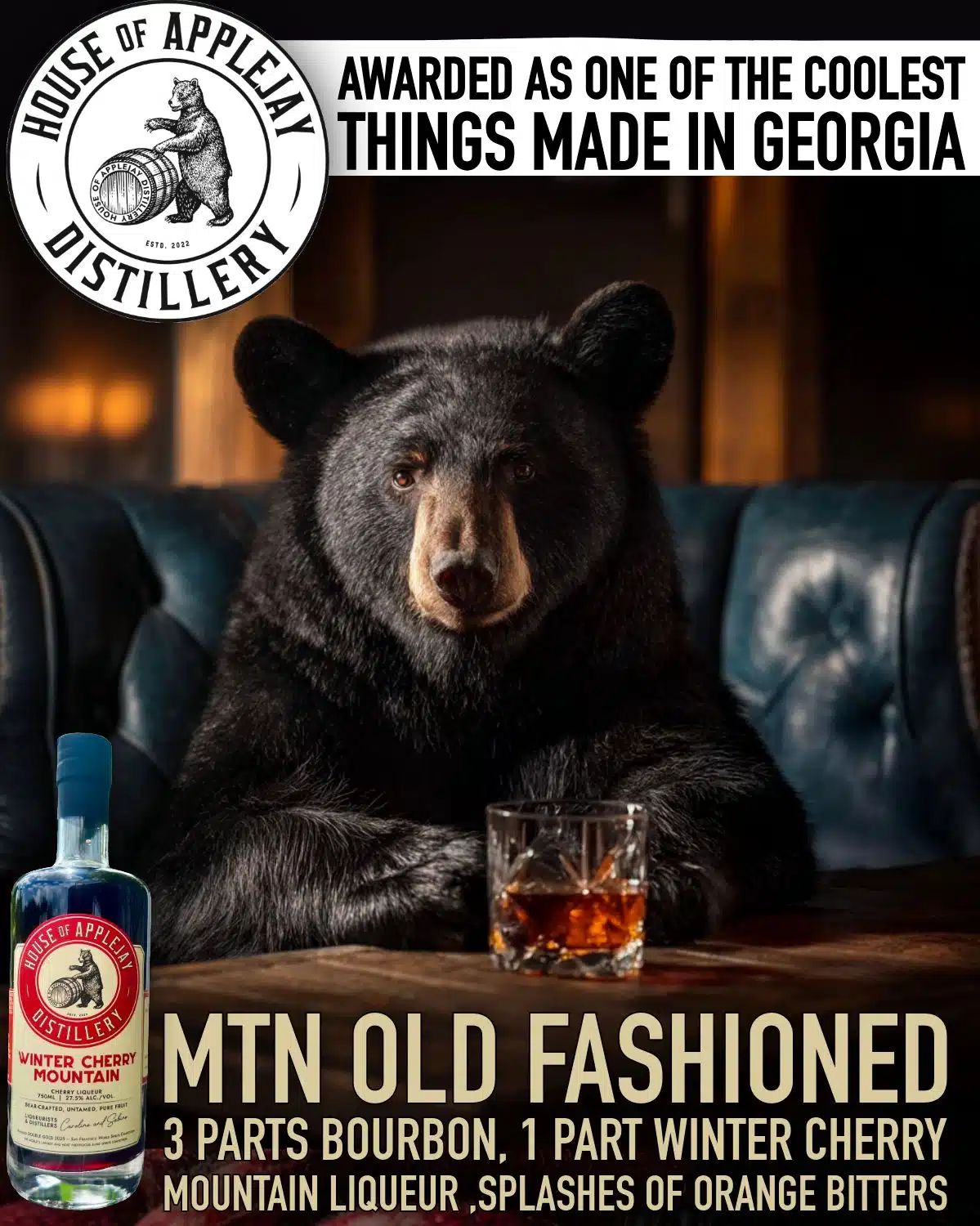 Mountain Old Fashioned (c) House Of Applejay, Inc