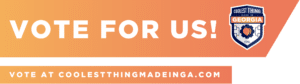 VOTE FOR US Transparent Header for Graphics