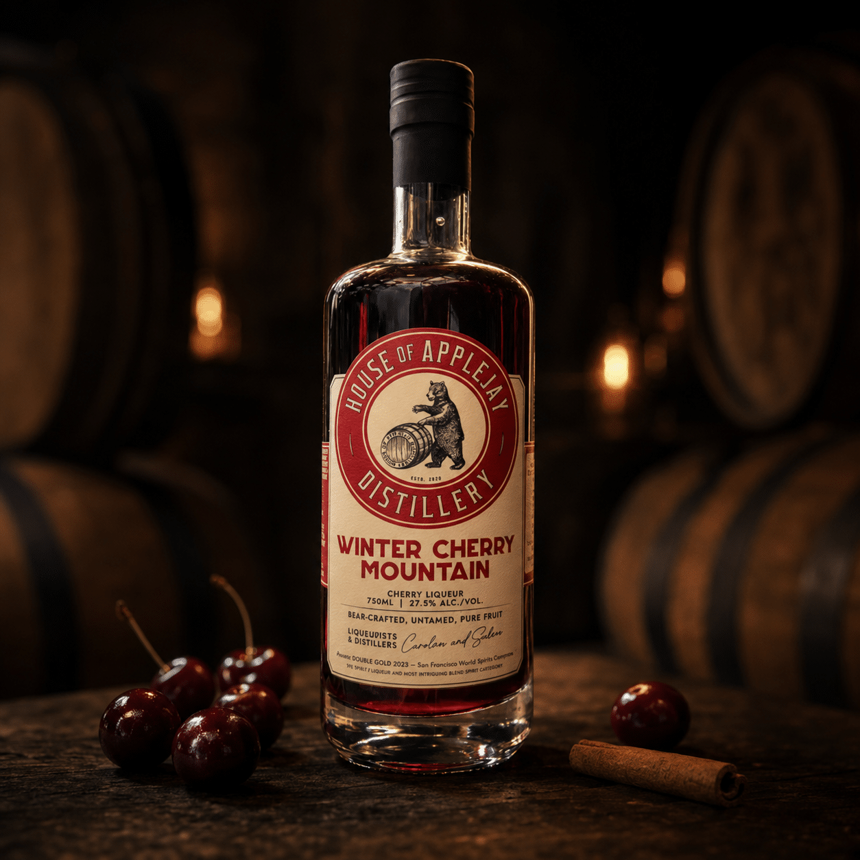 Winter Cherry Mountain Liqueur (c) House Of Applejay
