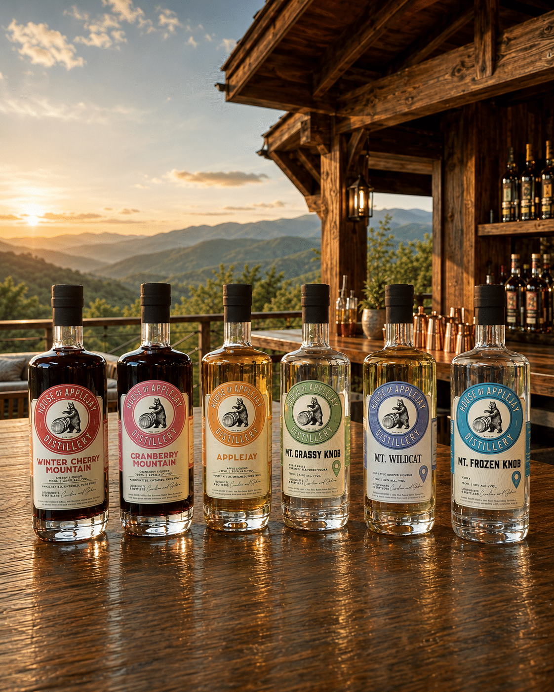 Our Liqueurs (C) House Of Applejay, Inc