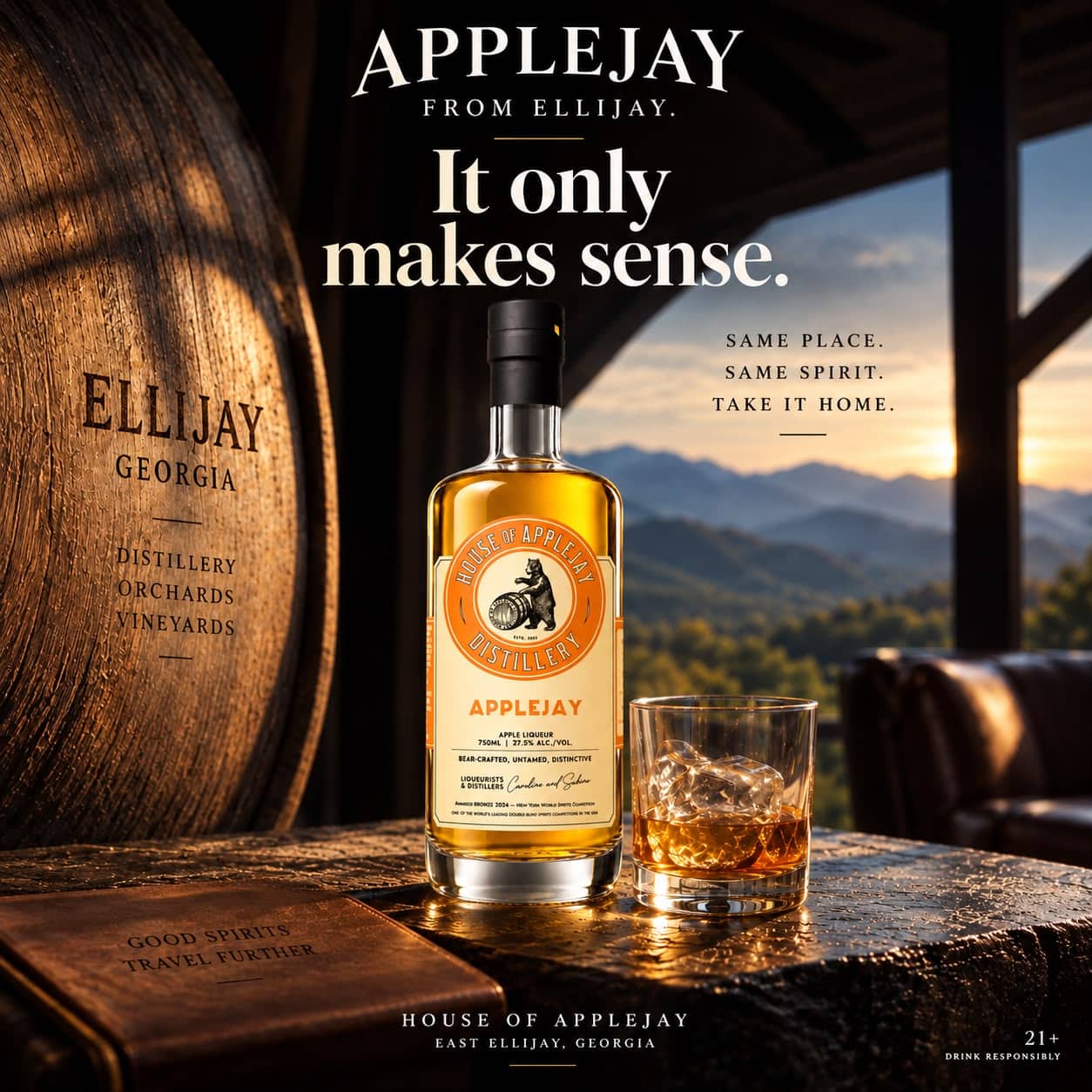 House Of Applejay Applejay from Ellijay it only makes sense (c) House Of Applejay, Inc Applejay White BG (c) House Of Applejay, Inc