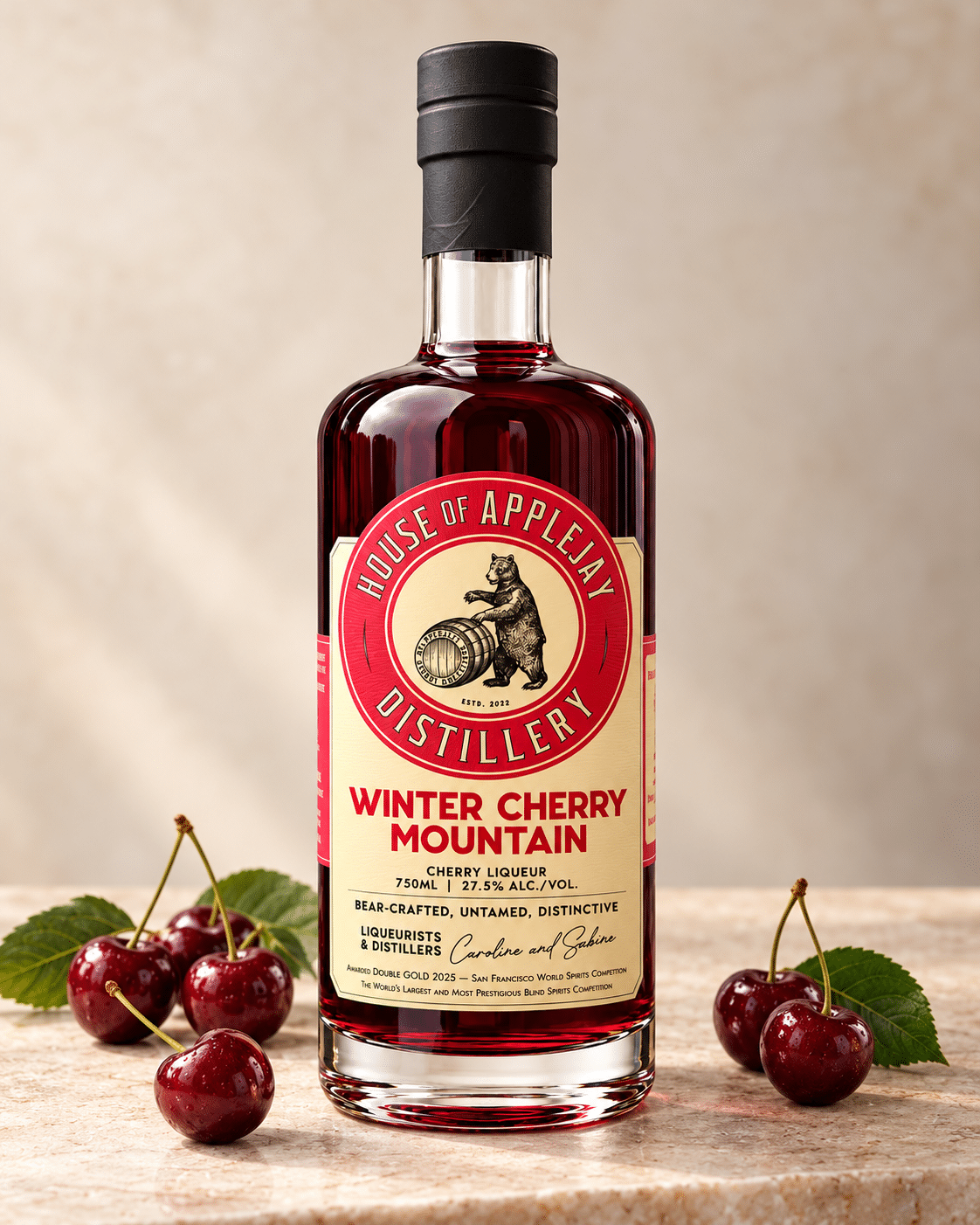 Winter Cherry Mountain Liqueur (c) House Of Applejay Winter Cherry Mountain (c) House Of Applejay, Inc